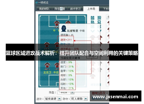 篮球区域进攻战术解析：提升团队配合与空间利用的关键策略